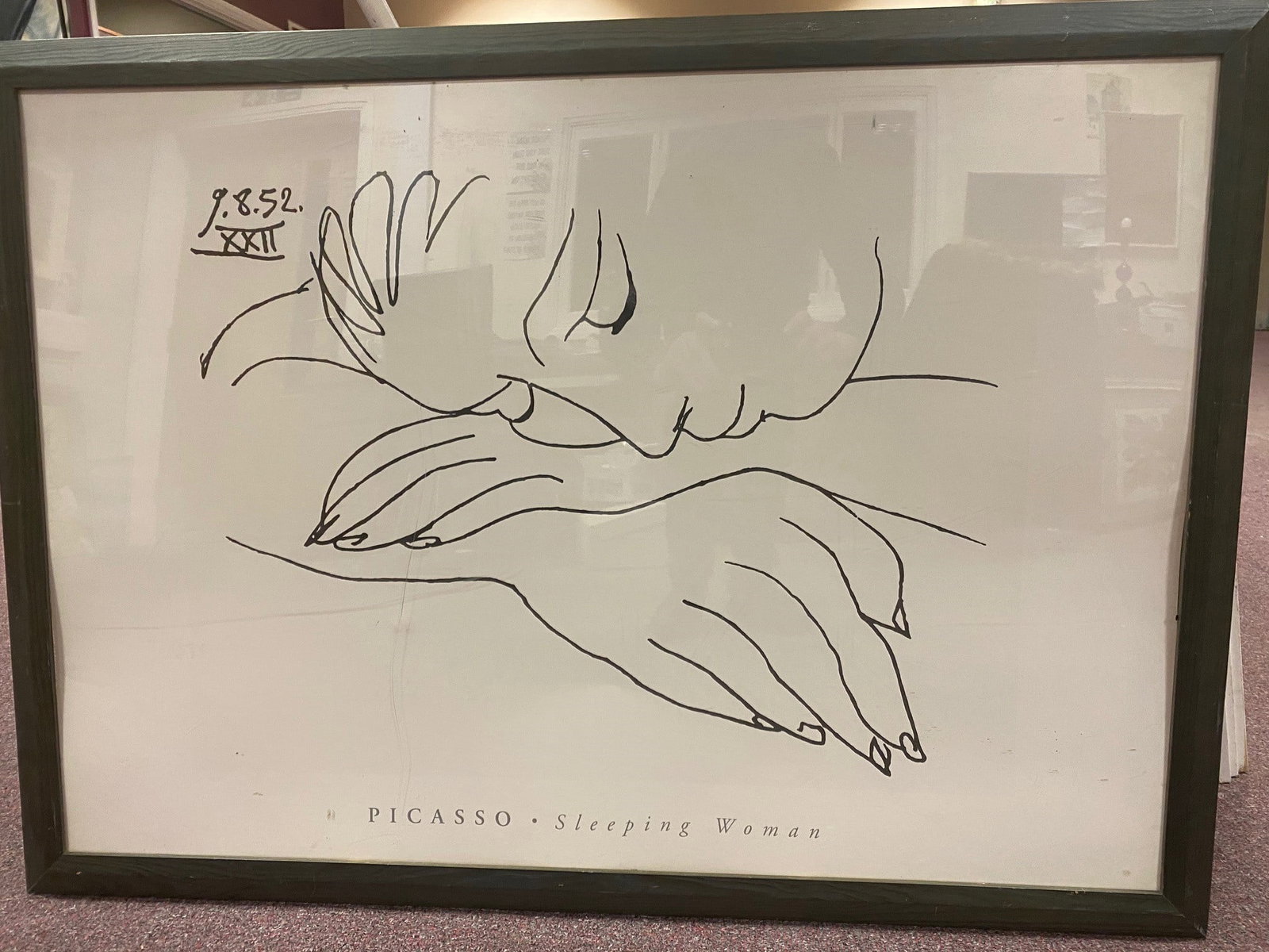 Picasso, Original Poster,Gallery99 Limited Edition,: Limited edition poster printed on a glossy paper, measurements, 420 x 594 mm with watermark seal and stamp on the back from art gallery99 private collection. Please note artwork would be shipped witho
