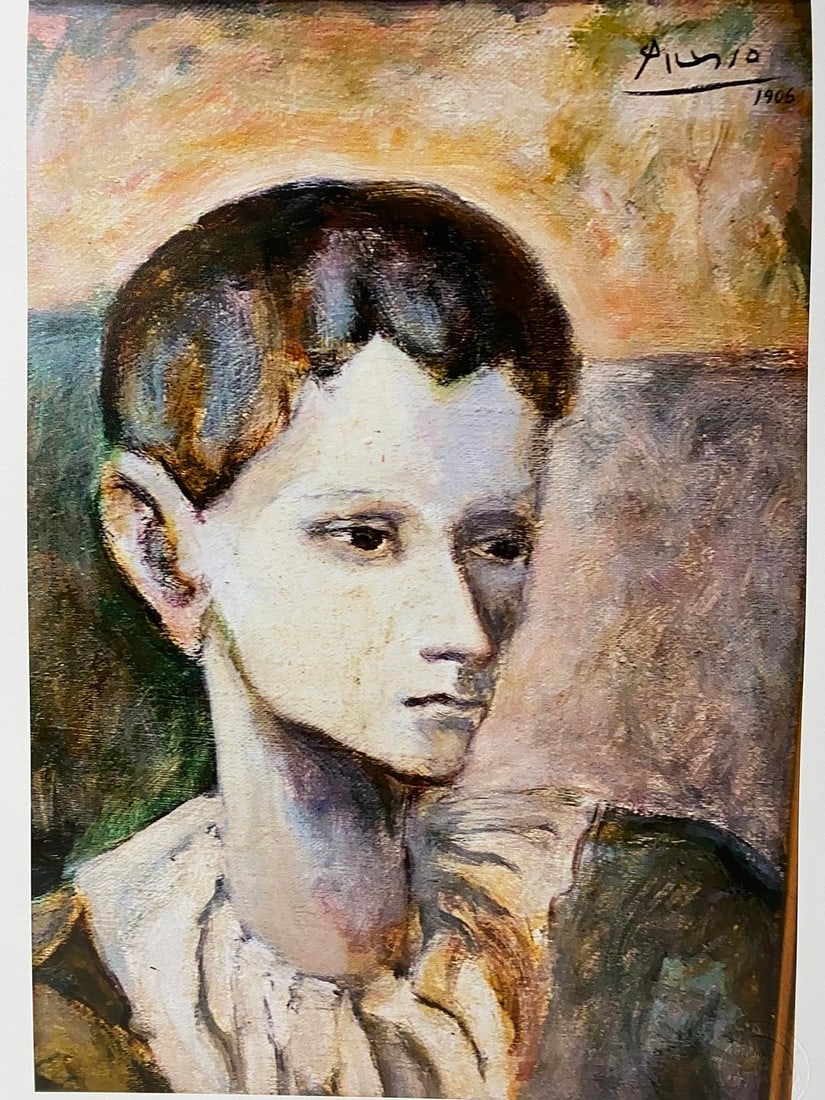 Picasso, ( After ) Signed and Dated In Print - 2