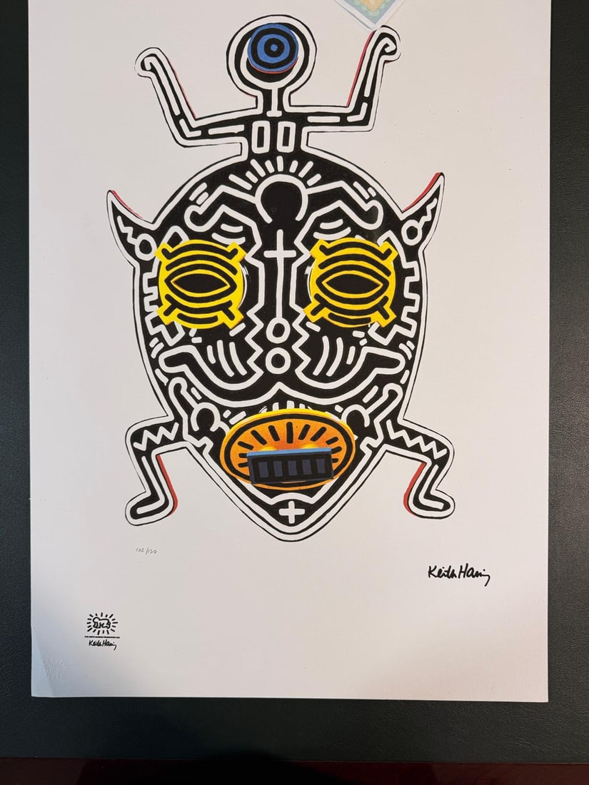 Keith Haring "Hollywood African Mask (1 of 5)