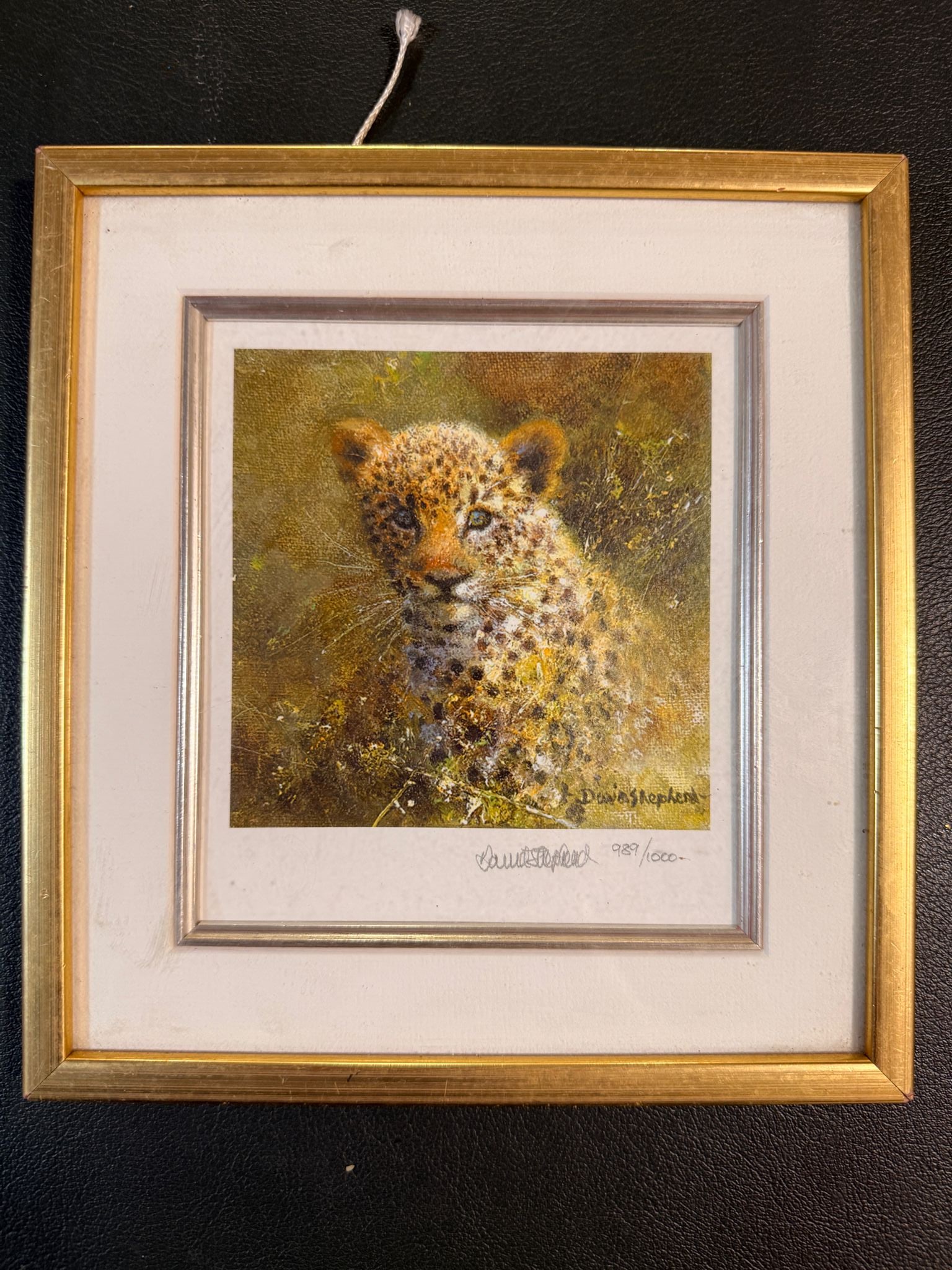 Leopard - The Cameo Collection Signed Limited Edition Print By David Shepherd (1 of 3)