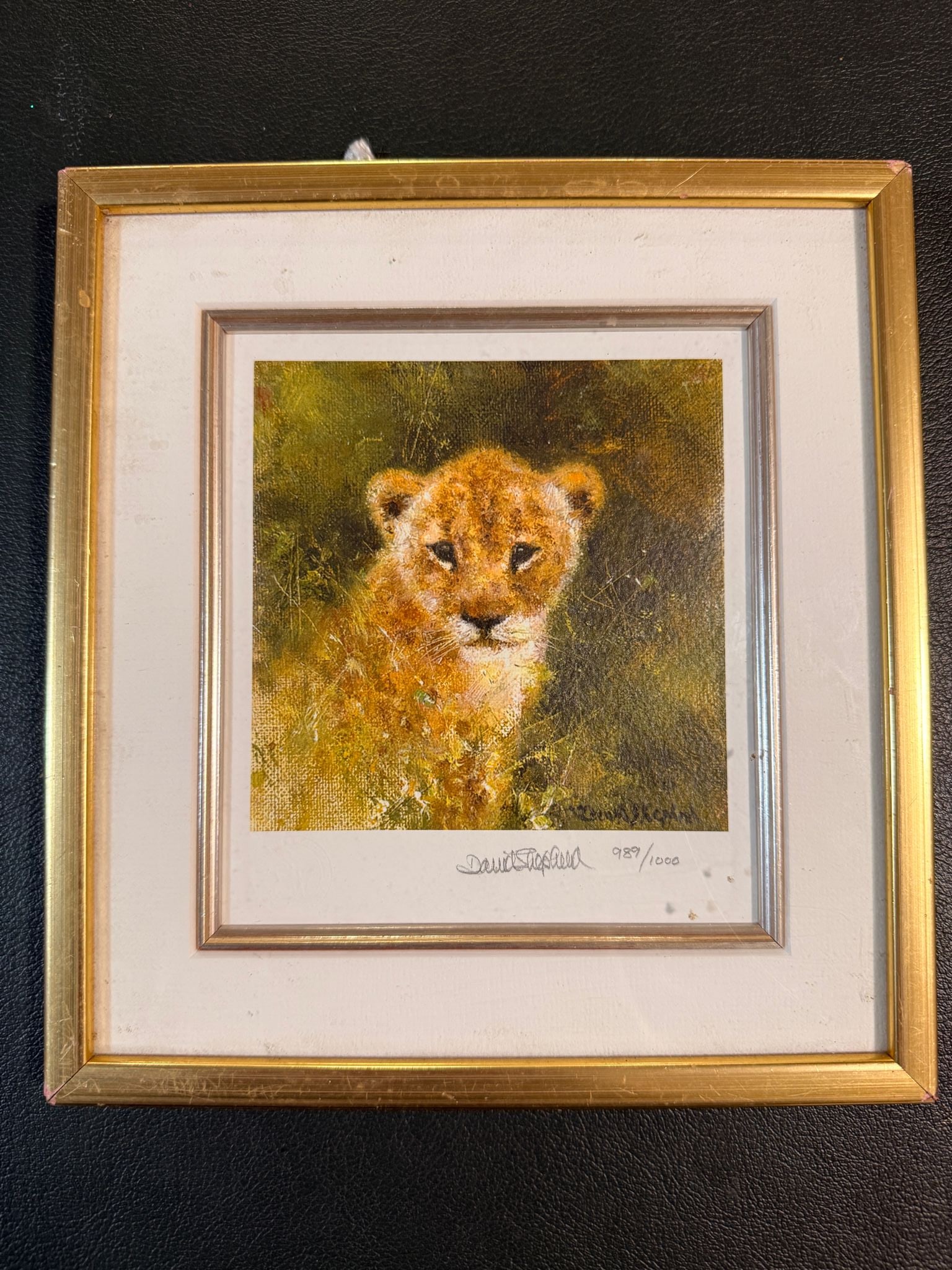 Lion Cub- The Cameo Collection Signed Limited Edition Print By David Shepherd (1 of 3)