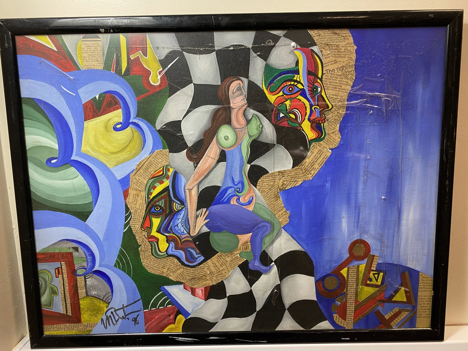 Original Oil Painting On Canvas, Signed &Dated (1 of 7)