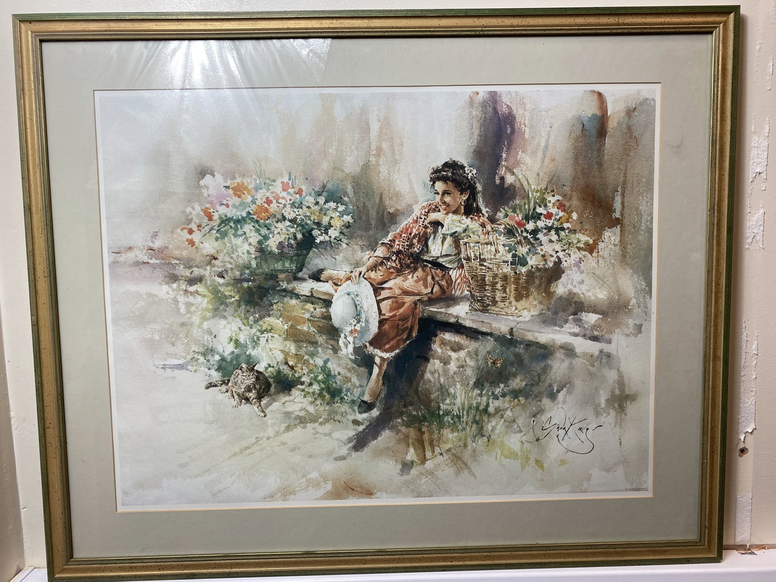 Gordon King, Painting Print, Plate Signed (1 of 5)