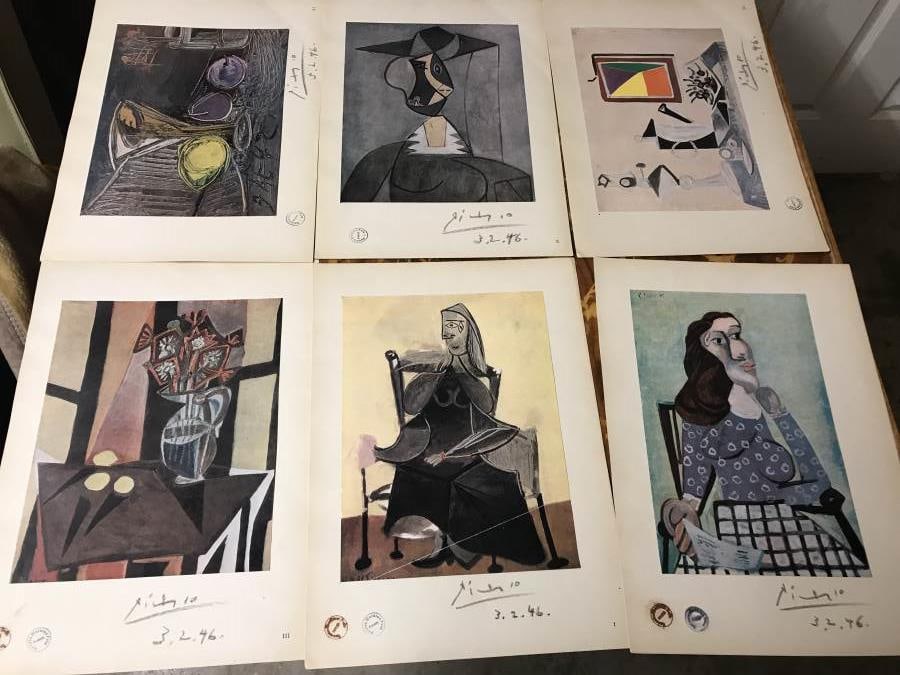 Picasso, Original Print, Hand Signed and Dated - 4