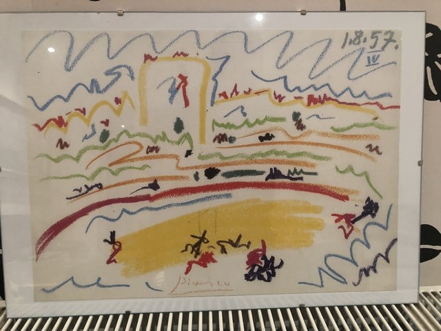 PABLO PICASSO, TOROS Y,TOREROS, 1957, COA, signed & dated, Original (1 of 7)