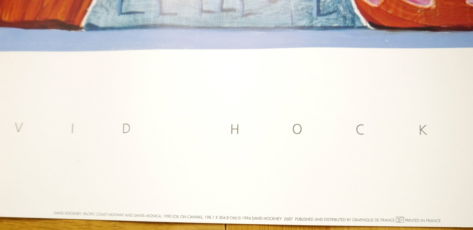 David Hockney- Offset Lithographic Poster - 2