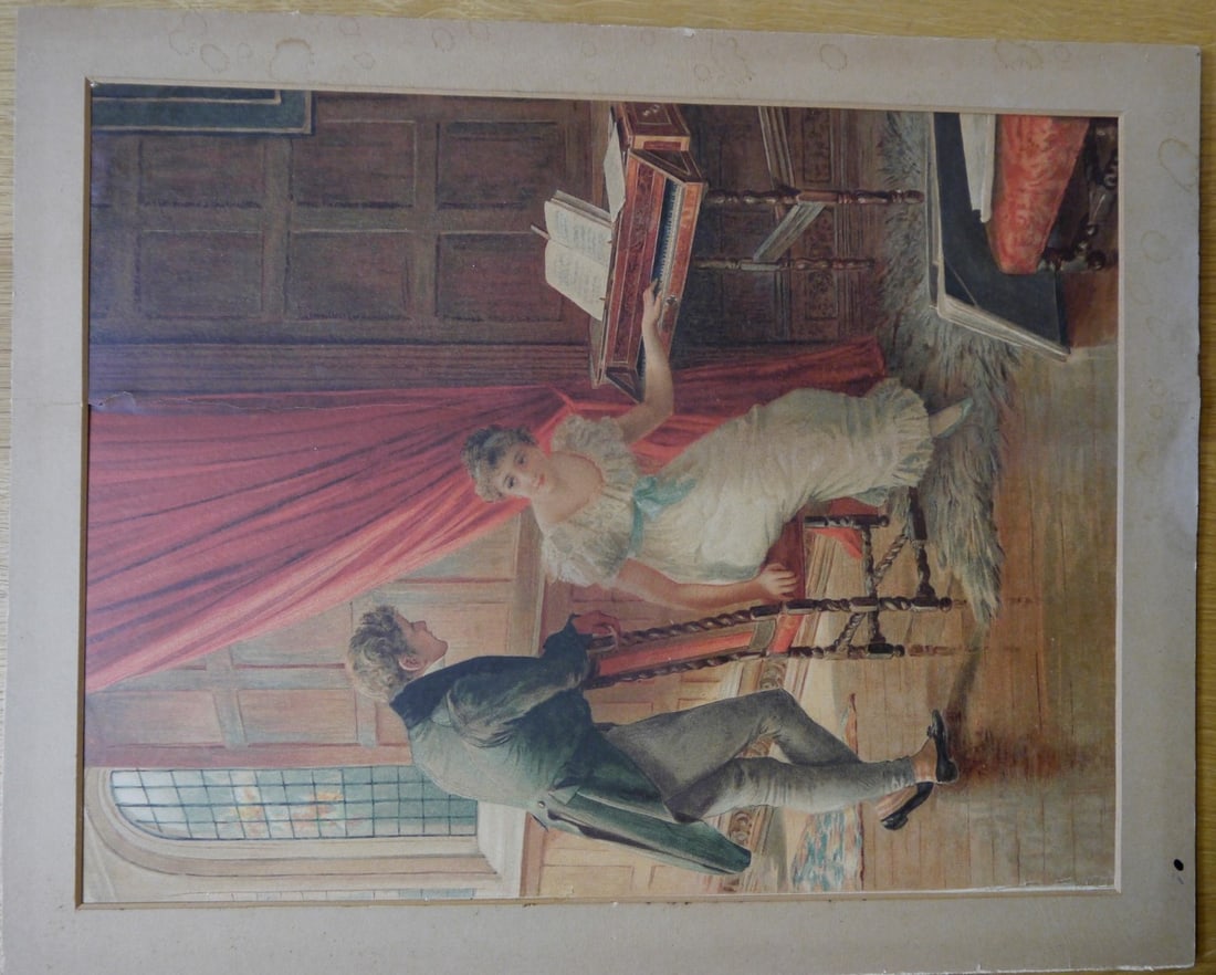 Vintage Original Oil Painting,Signed. Dated. (1 of 3)