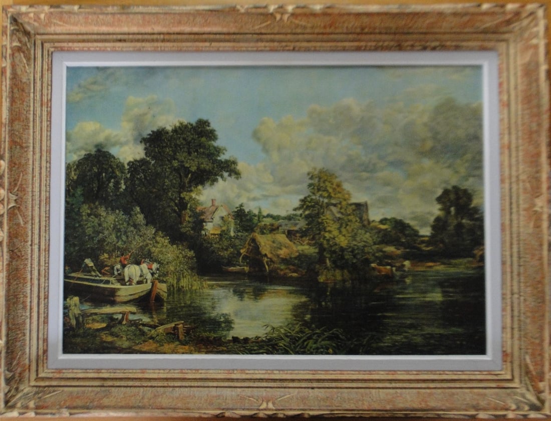 John Constable old Painting print on canvas: John Constable old Painting print on canvas