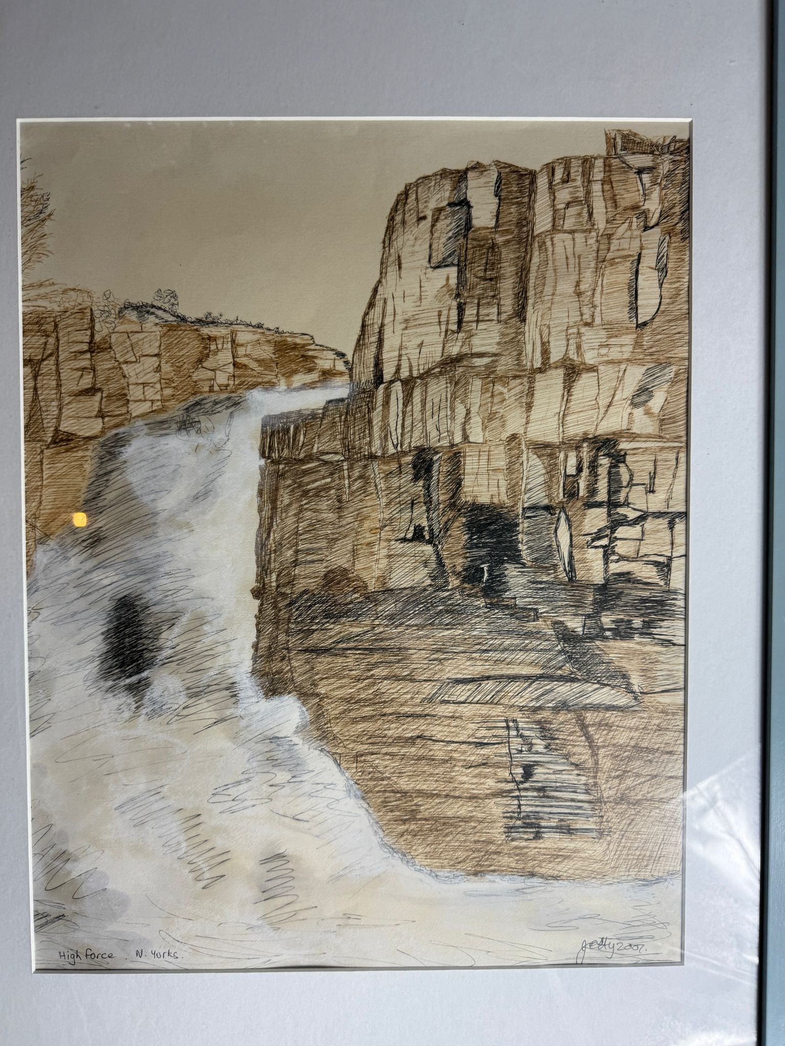 Original Pencil Drawing, Signed - 2