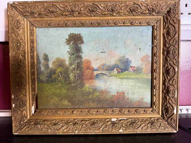 Original Oil Painting, Signed,:  Original Oil Painting, Signed,
