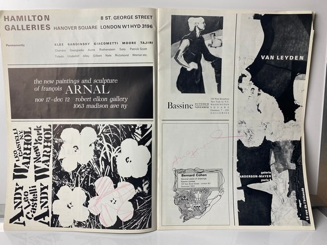 Andy Warhol, Limited Edition Print, Signed, (1 of 8)