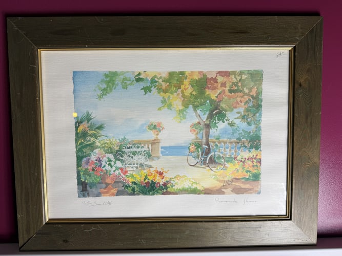 Drawing Print, Signed, (1 of 8)