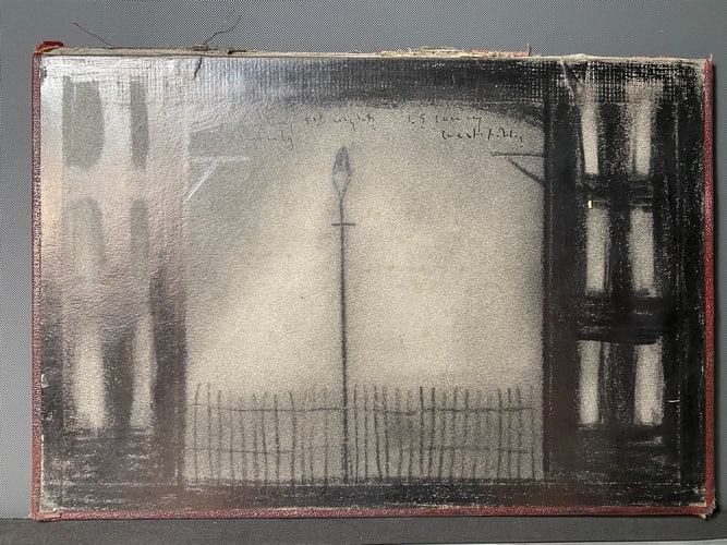 Lowry, 1951, Original, Drawing, Hand Signed, (1 of 12)