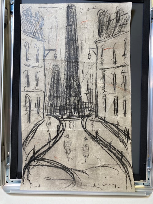 Laurence Stephen Lowry, 1959, Original, Drawing, Hand Signed, (1 of 4)