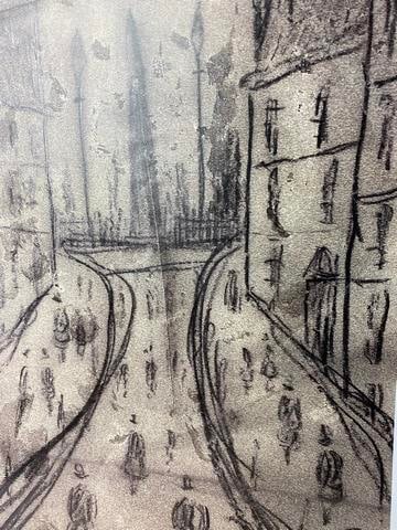 Laurence Stephen Lowry, 1959, Original, Drawing, Hand Signed,: Laurence Stephen Lowry, 1959, Lost Art Collections. L.S.Lowry ?Lost Treasure? Part of the history of the artists Lowry As most of you know that full Provenance is impossible to get a 