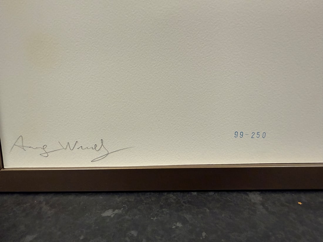 Andy Warhol, (After) Original Print, Limited Edition, Seal, Hand signed And Numbered - 2
