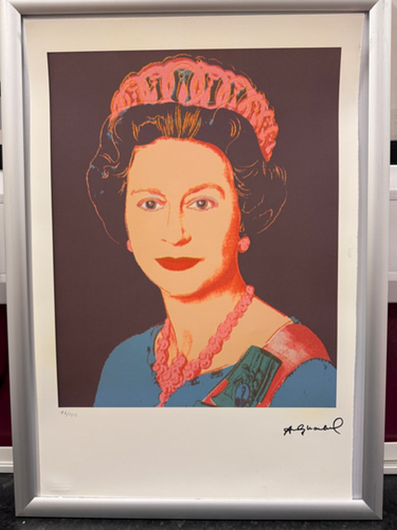 ANDY Warhol, Original, Print, Limited edition, Plate signed: Andy Warhol edition Arabic numbering - numbering 100 copies - Approximate dimensions of the sheet 57.3 x 38.4 cm - INTONSO / IRREGULAR SHEET on 4 sides, weight between 180/210 - Watermark on Arches Fr