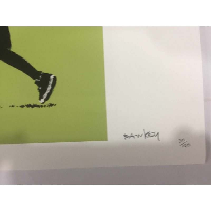 Banksy, In the manner of”, Limited Edition, Signed Print, Seal, Stamp, - 5