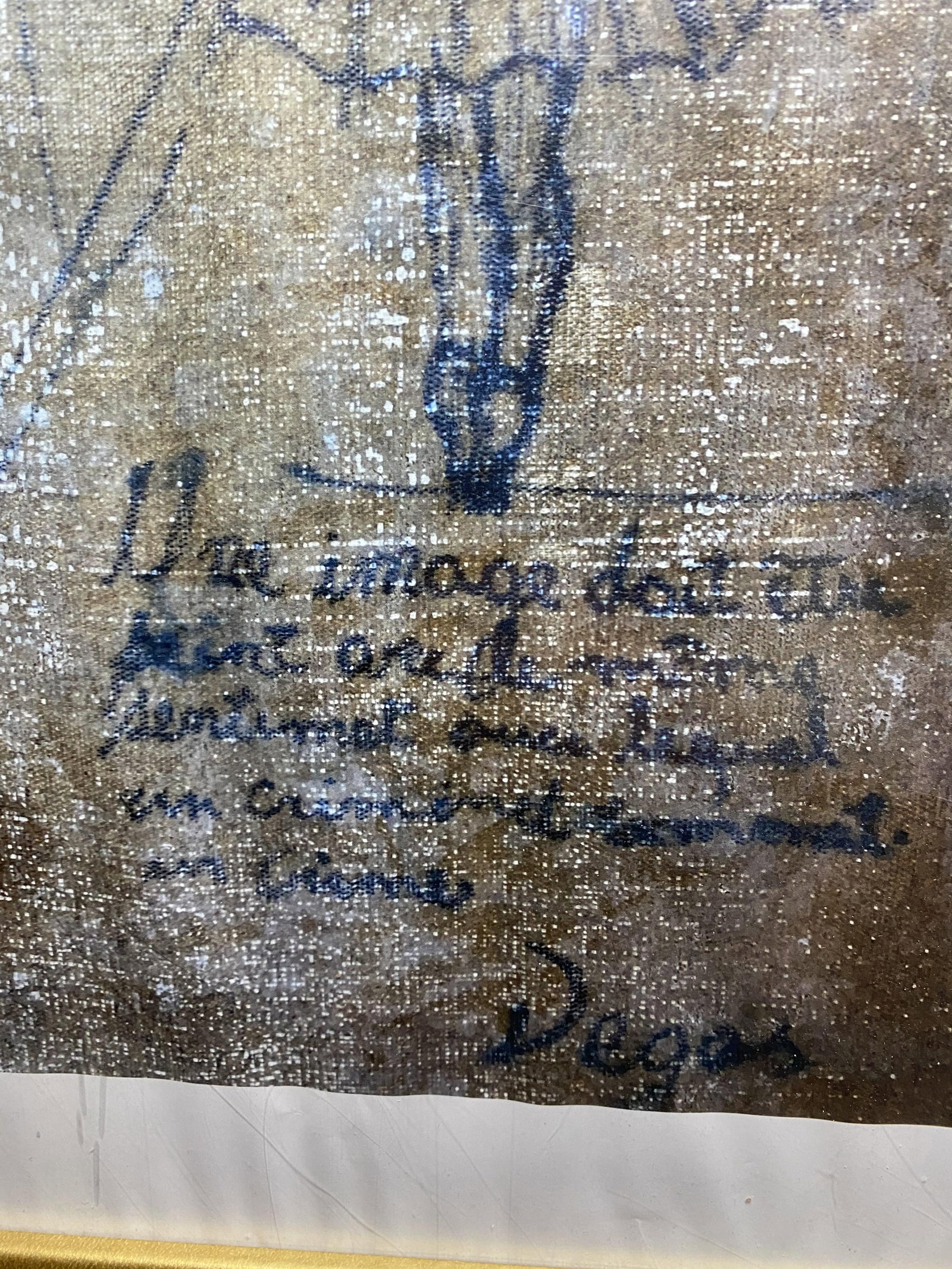 Edgar Degas, (After) Original Poster,Gallery99 Limited Edition Plate Signed, - 3