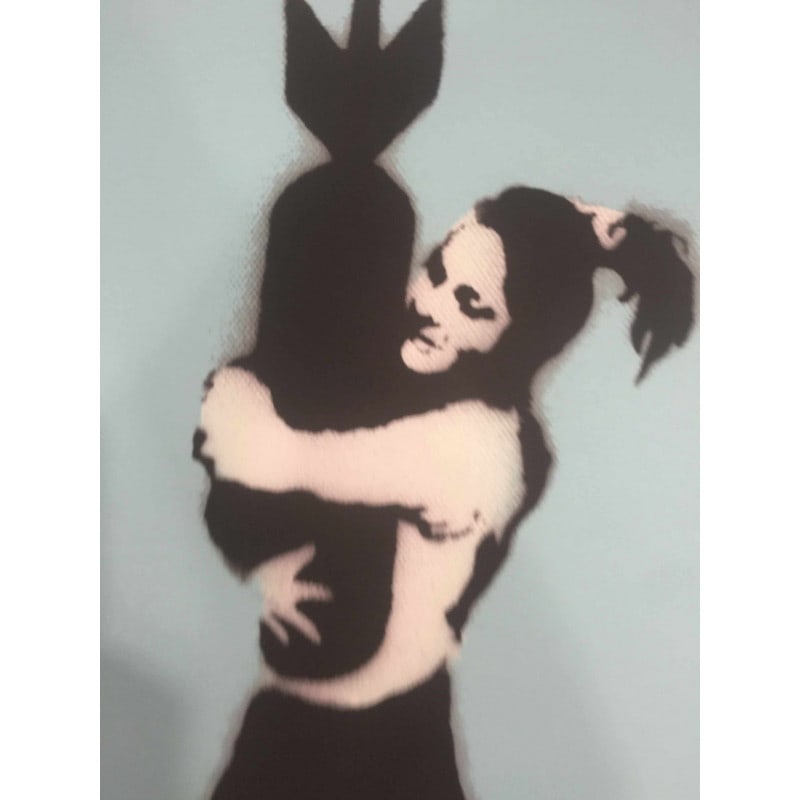Banksy, In the manner of”, Limited Edition, Signed Print, Seal, Stamp, - 3