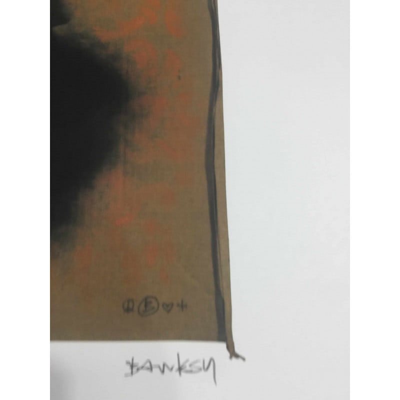 Banksy, In the manner of” Limited Edition, Signed Print, Seal, Stamp, - 7