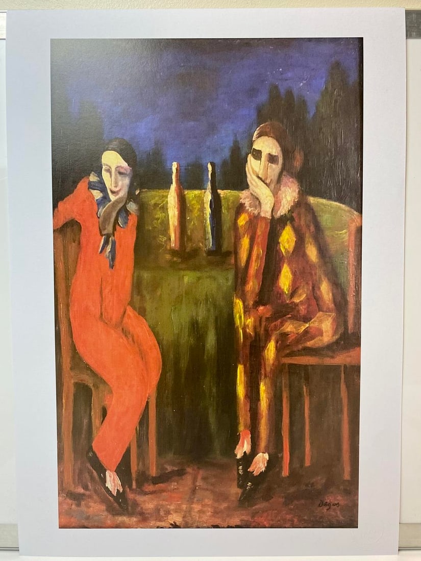 Degas, Limited Edition, Original Print. Print Signed - 2