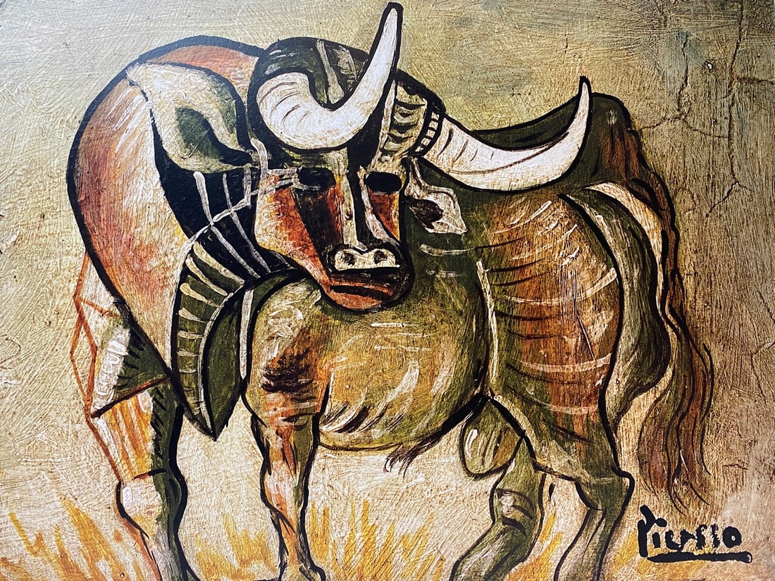 Pablo Picasso, Original Print, Limited Edition, Gallery Seal, Stamped, - 3