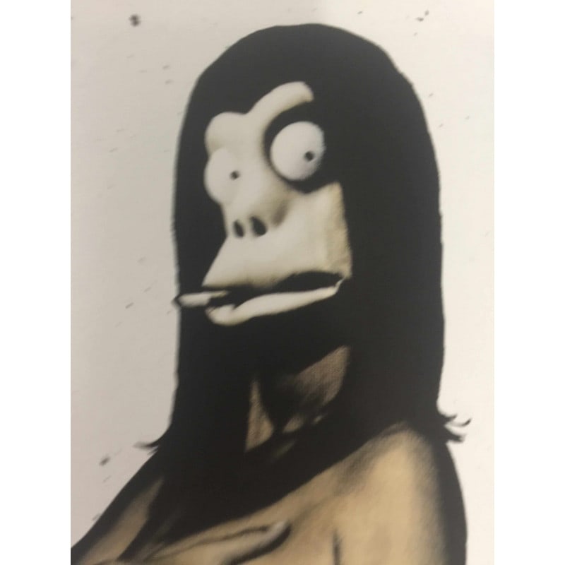 Banksy, In the manner of”, Limited Edition, Signed Print, Seal, Stamp, - 4