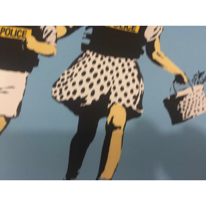 Banksy, In the manner of”, Limited Edition, Signed Print, Seal, Stamp, - 5