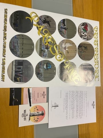 Banksy, The Walled Off Hotel, Original Poster, - 4