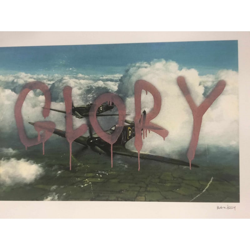 Banksy, In the manner of”, Limited Edition, Signed Print, Seal, Stamp, - 2