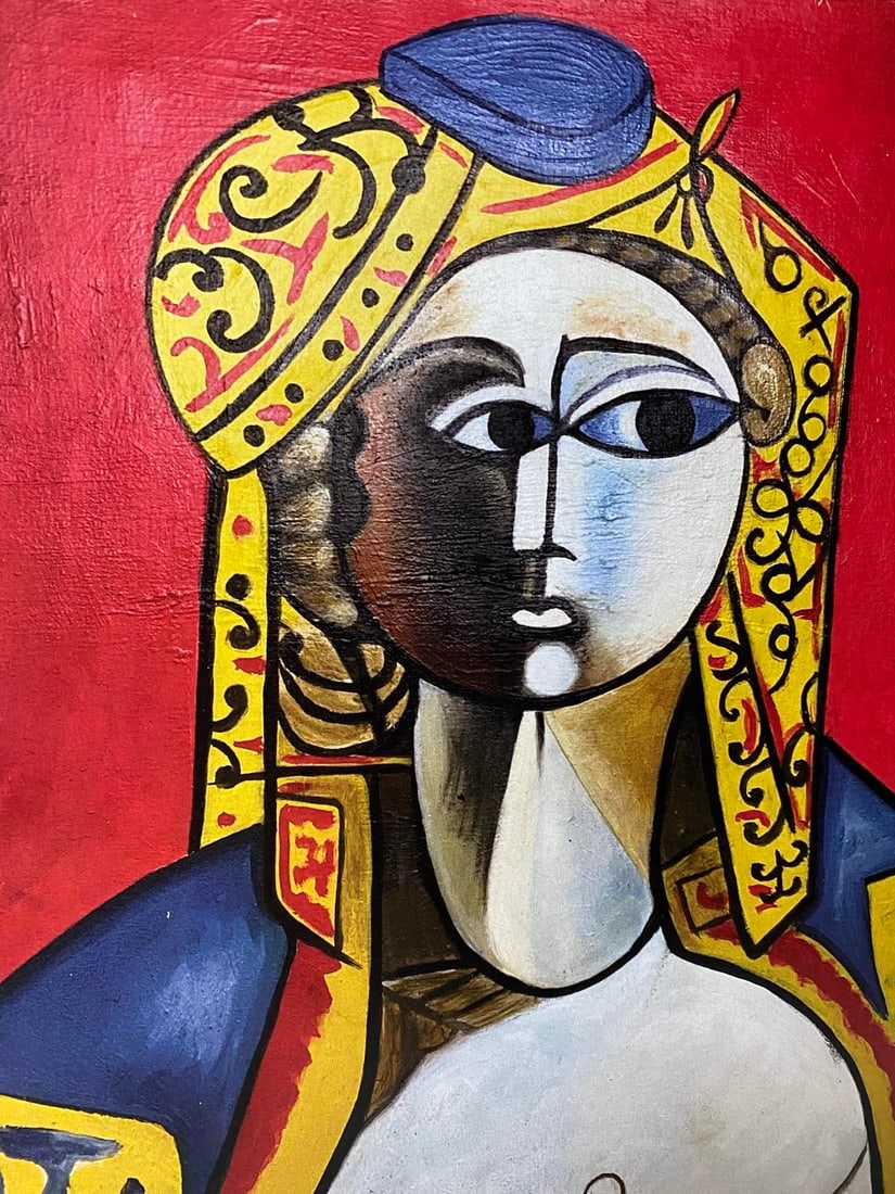 Fernand Leger-1948- Marie Cuttoli in Turkish Costume-1948, Signed In Print - 6