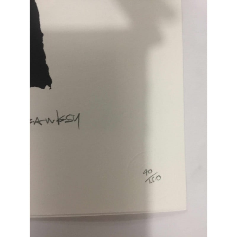 Banksy, In the manner of”, Limited Edition, Signed Print, Seal, Stamp, - 6