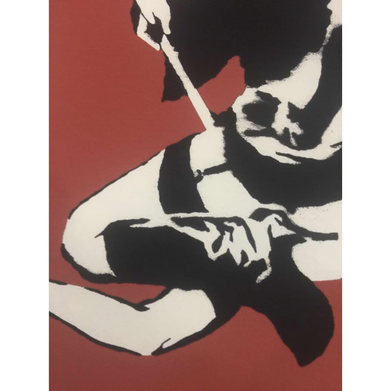 Banksy, In the manner of”, Limited Edition, Signed Print, Seal, Stamp, - 4