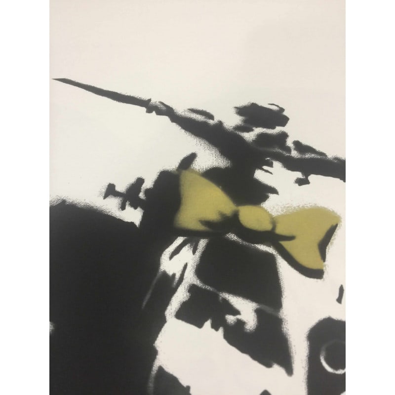 Banksy, In the manner of”, Limited Edition, Signed Print, Seal, Stamp, - 4