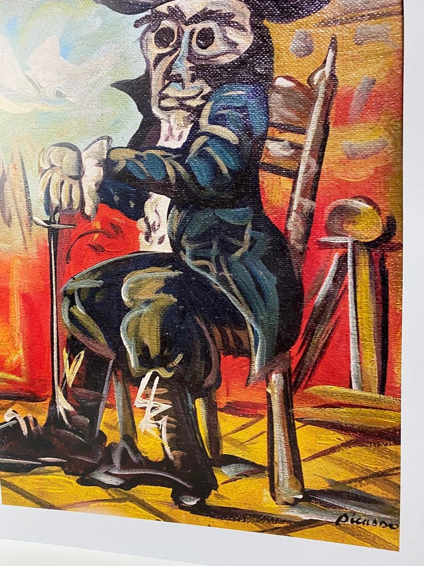 Picasso, ( After ) Signed and Dated In Print - 4