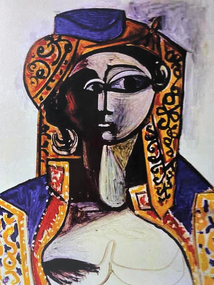 Picasso-1955, Limited Edition Print Numbered - Signed And Dated In Print - 2
