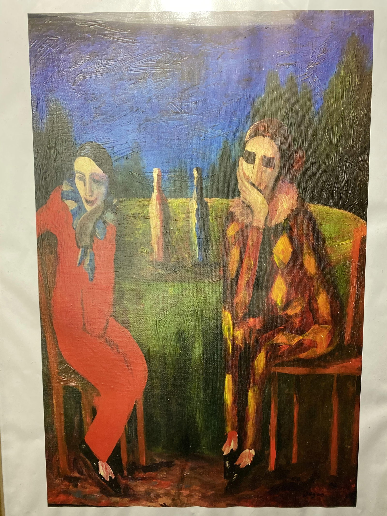 Edgar Degas, Original Poster,Gallery99 Limited Edition Plate Signed, - 2