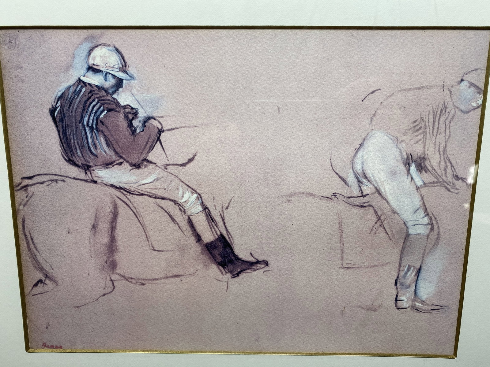 Edgar Degas, Original Poster, Limited Edition Plate Signed - 2
