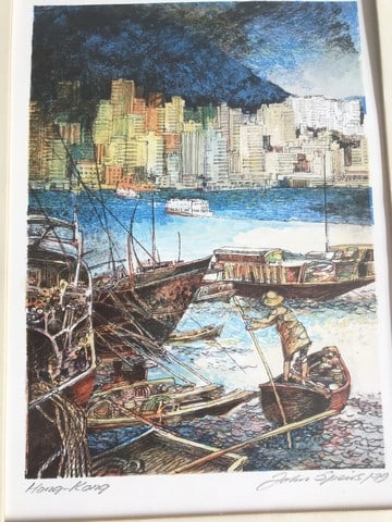 Original Print, Limited Edition Print Signed, - 5