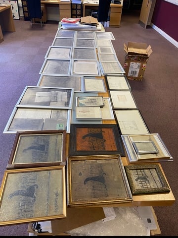 Lowry, “Lost Treasure”, Signed, Original, Drawing, Oil Pintings, Job Lot, - 9