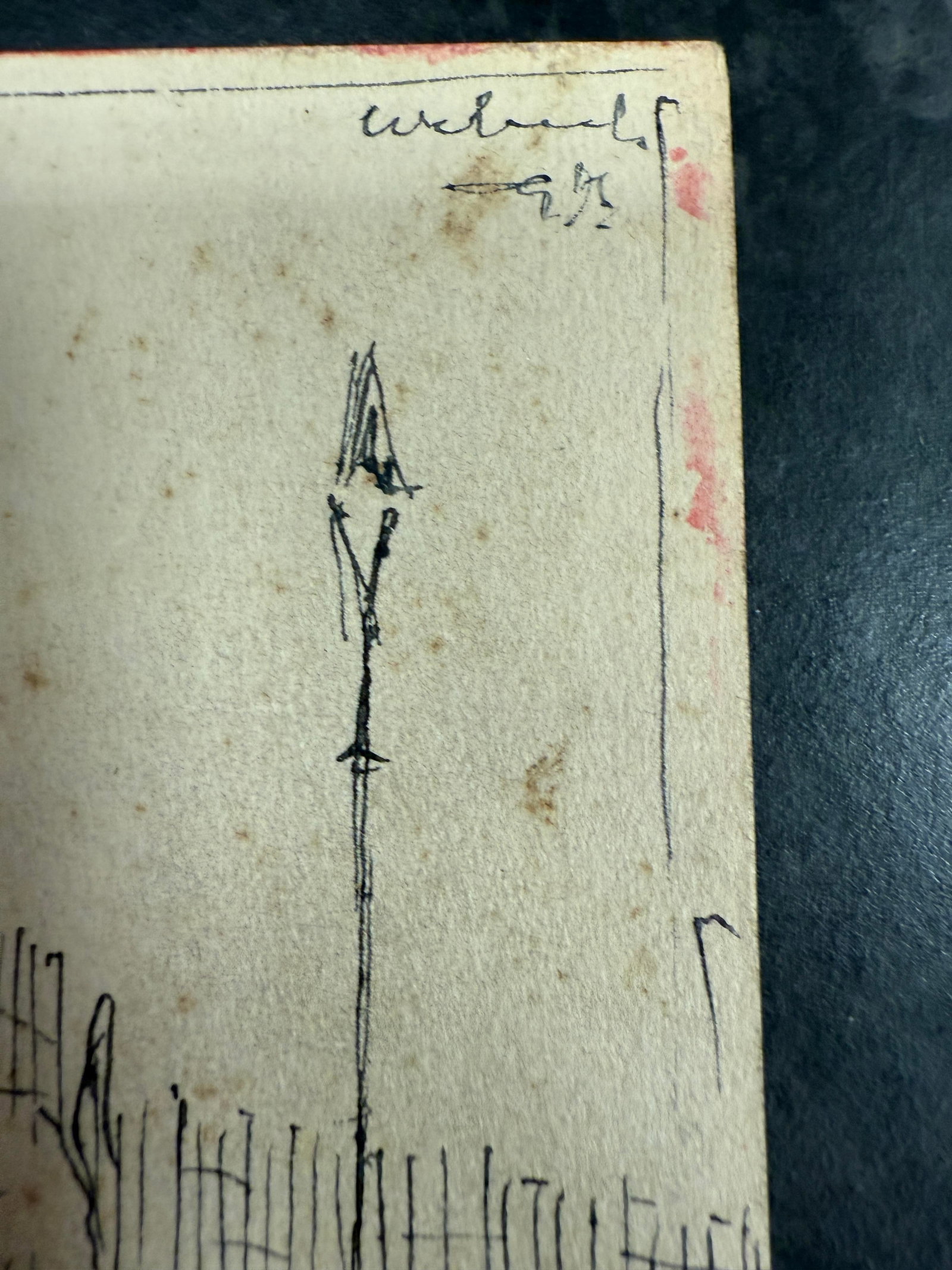 Lowry, 1950, Original, Drawing, Hand Signed, - 4