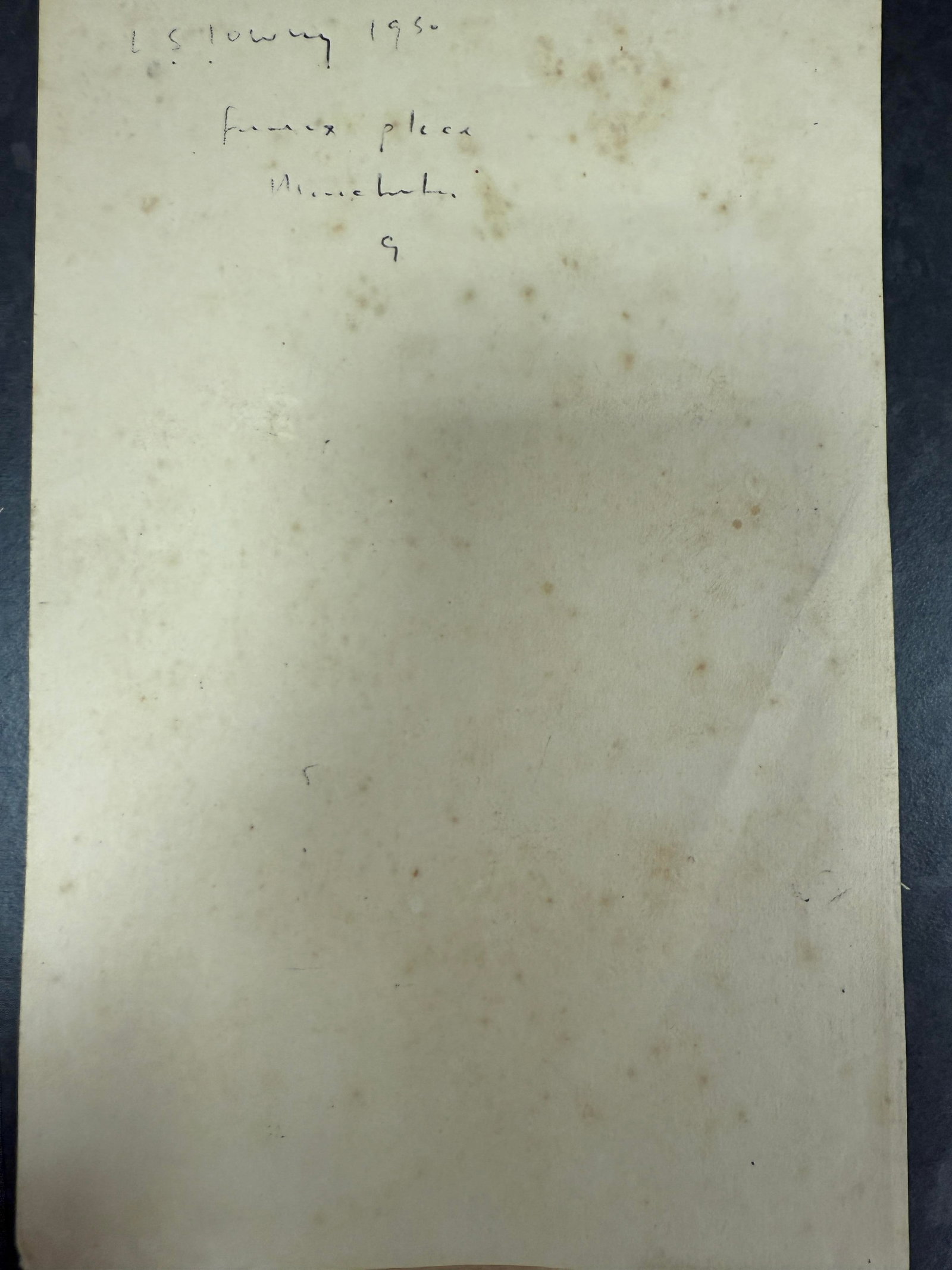Lowry, 1950, Original, Drawing, Hand Signed, - 7