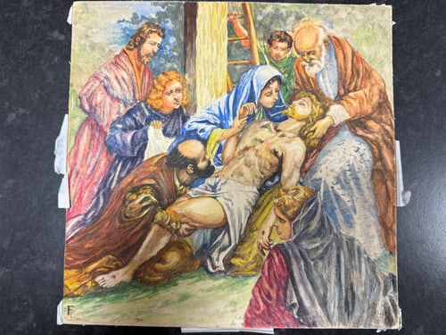 Original, Drawing, Rare, Hand Signed and dated, (1 of 6)