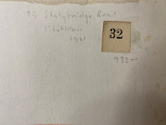 Laurence Stephen Lowry, 1961, Original, Drawing, Hand Signed, - 6