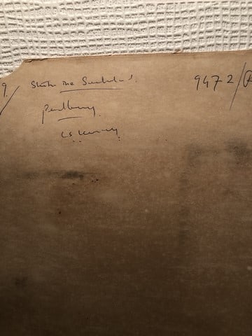 Laurence Stephen Lowry, 1959, Original, Drawing, Hand Signed, - 9