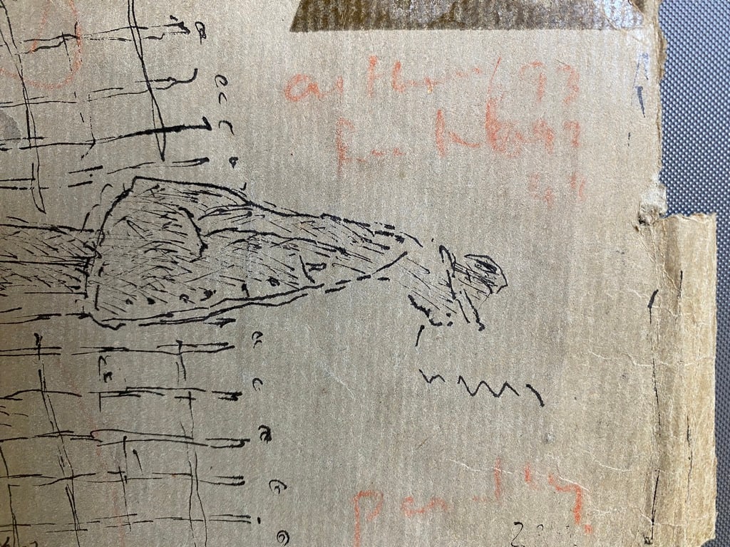 Lowry, 1949, Original, Drawing, Hand Signed, - 3