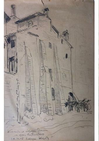 Original, Drawing, Rare, Hand Signed and dated, (1 of 1)