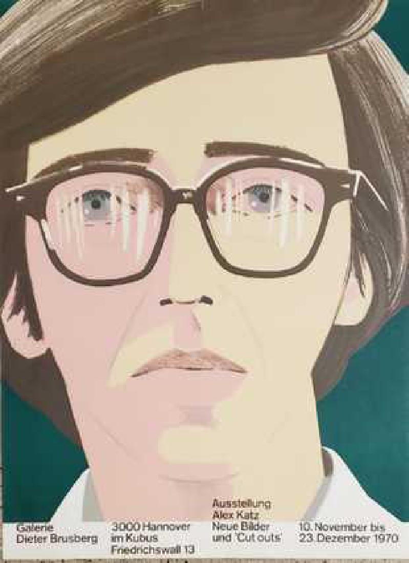 Alex Katz Original Lithograph Portrait Of A Poet: Alex Katz, U.S.A., 1927 - Artwork: Portrait of a Poet: Kenneth Koch, 1969 - 1970, as shown in photo Medium: Original Lithograph Edition: Unknown Circa: 1970 Color: In color, strong and vibrant Paper: