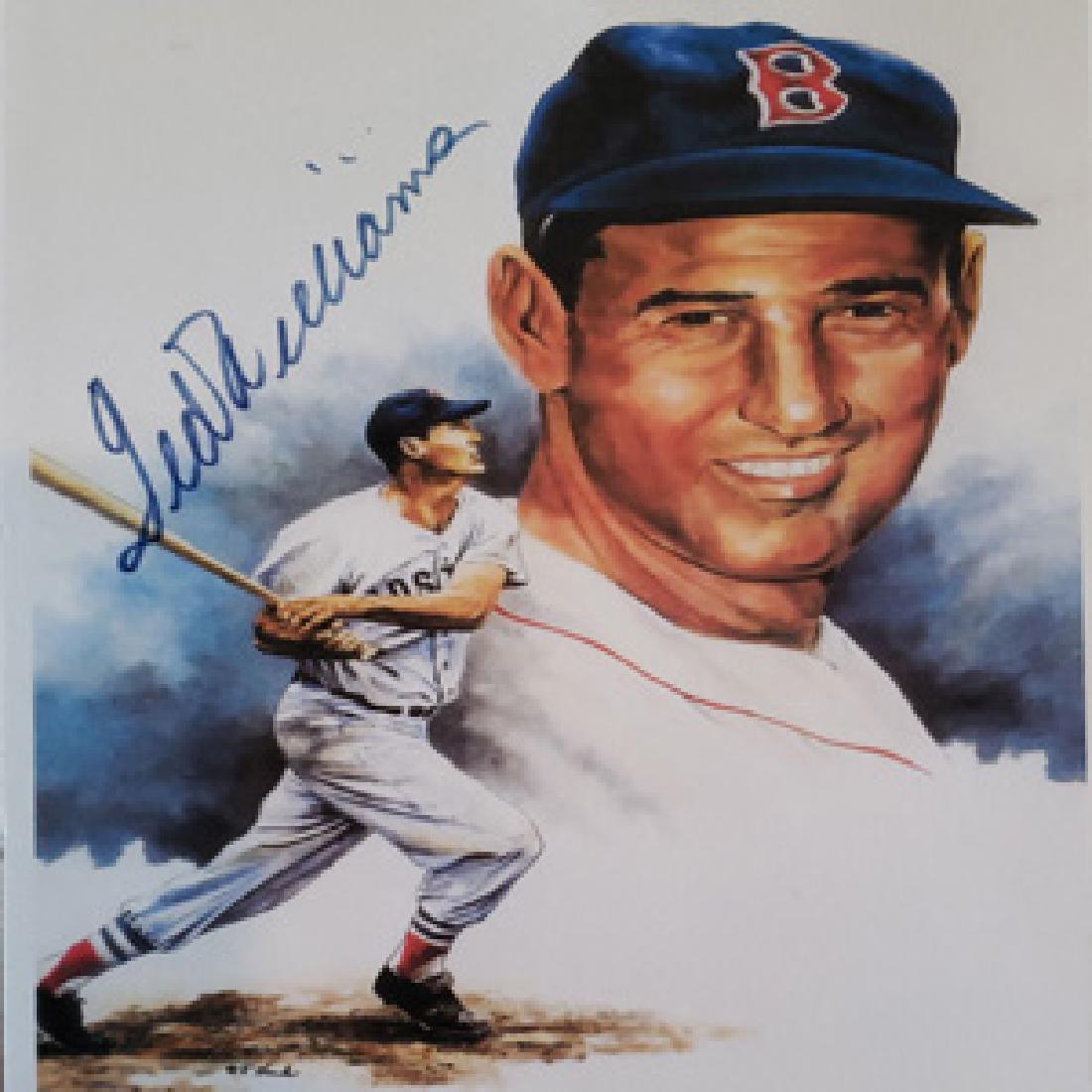 memorabilia " Ted Williams Autographed photo: memorabilia " Ted Williams Autographed photo 5" x 7"
